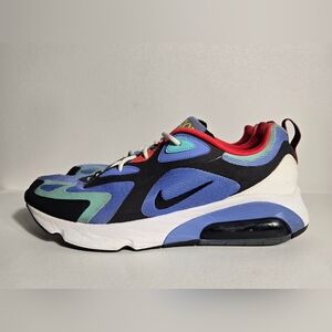 Nike Air Max 200 Royal Pulse AQ2568-401  Blue White Green Red Men's 12.5